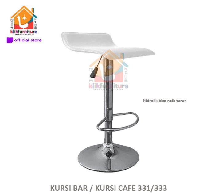 Kursi Bar Kursi Cafe Kursi Stool Barstool Hidrolik Tipe 333