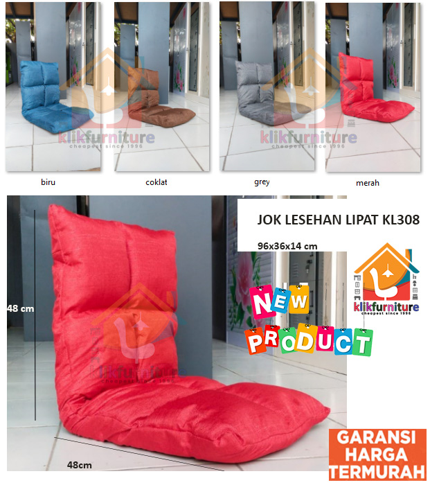 Lazy Sofa / Kursi Lipat Lantai / Tatami Chair / Lesehan Lipat KL308