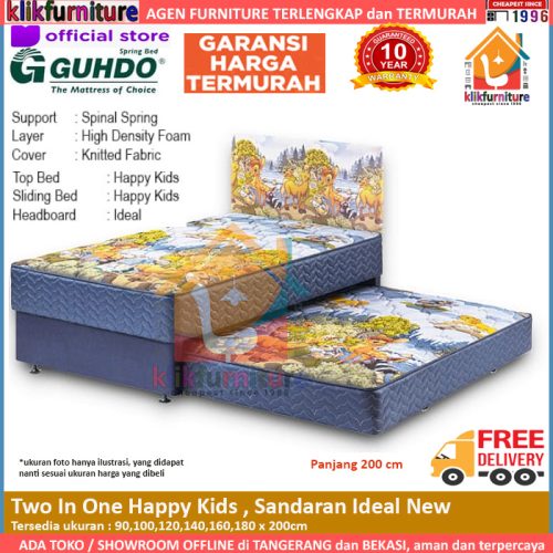 Two In One Happy Kids Ideal Guhdo Springbed