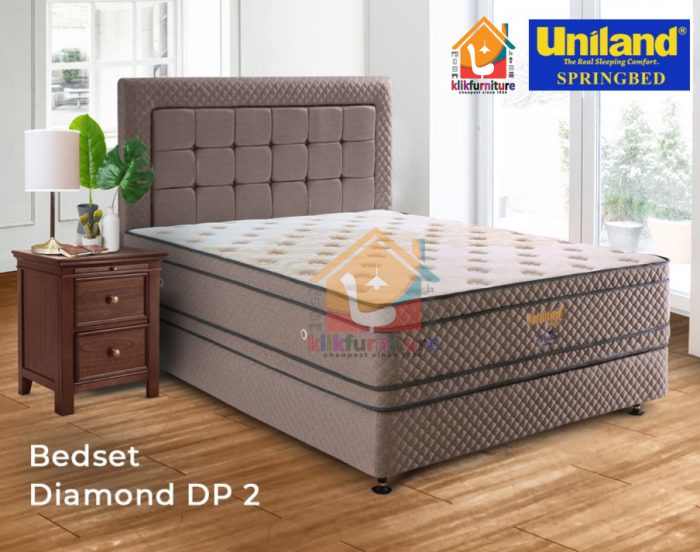 Paradise Double Plushtop Diamond DP2 Uniland Springbed