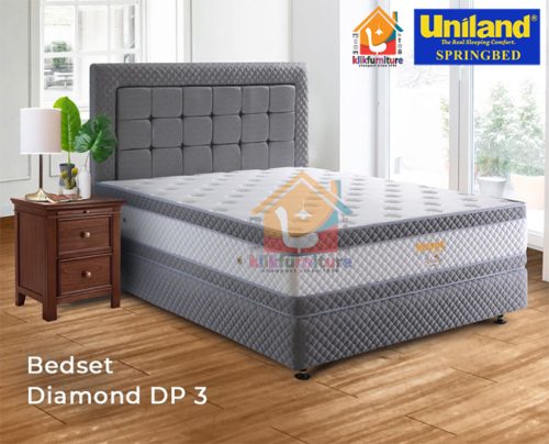 Paradise Double Plushtop Diamond DP3 Uniland Springbed