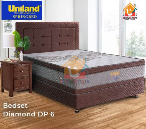 Paradise Double Plushtop Diamond DP6 Uniland Springbed