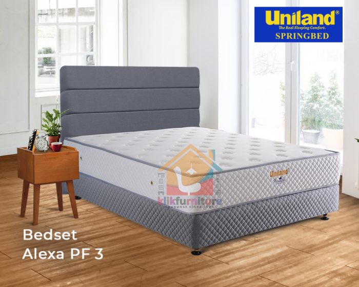 Bed Set Paradise Firm Top ALEXA PF3 Uniland Springbed