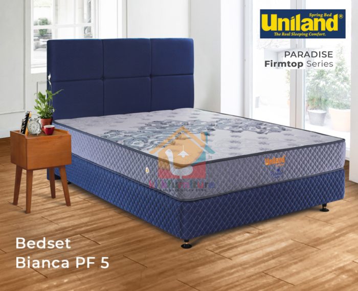 Bed Set Paradise Firm Top BIANCA PF5 Uniland Springbed