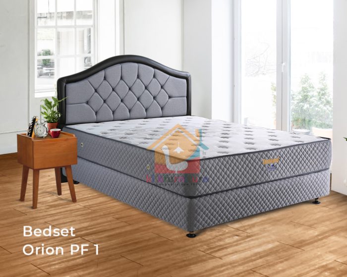 Bed Set Paradise Firm Top Orion PF1 Uniland Springbed