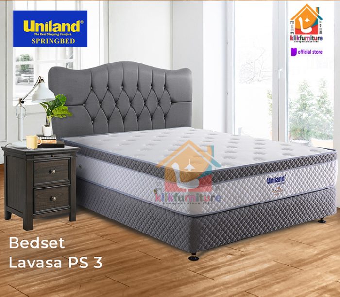 Bed Set Paradise Plushtop LAVASA PS3 Uniland Springbed