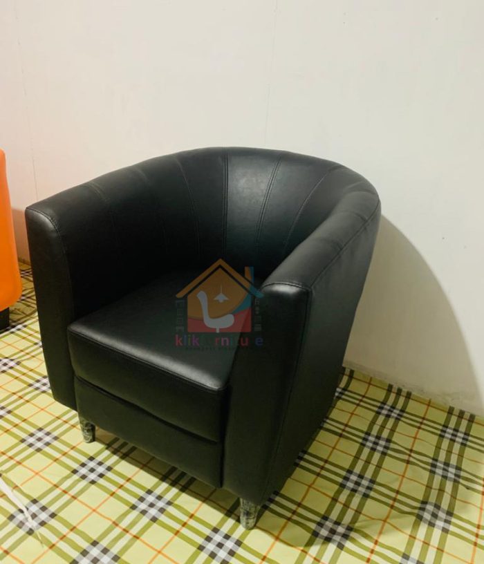 Sofa 1 Seater Kursi 1 Dudukan Busa Kulit BRONSON