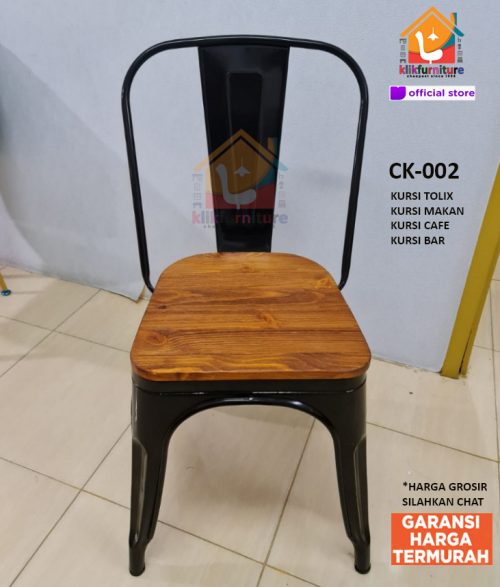 Kursi Tolix Kursi Susun Kursi Tamu Kursi Cafe Kursi Makan CK 002