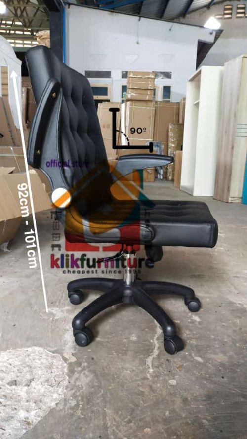 Promo Kursi Kantor Kursi Kerja Hidrolik Armrest 722