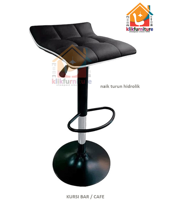 Kursi Bar Kursi Cafe Stool Chair Barstool Hidrolik Deluxe + Jok
