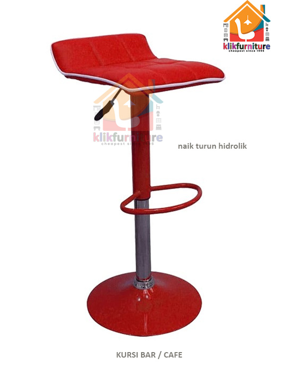 Kursi Bar Kursi Cafe Stool Chair Barstool Hidrolik Deluxe + Jok