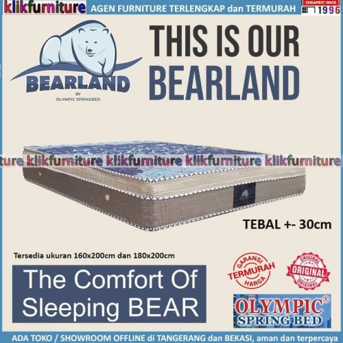 Kasur Matras Springbed Bearland Olympic