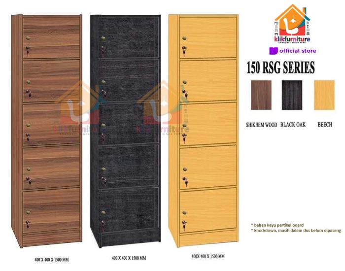 Rak Serbaguna 5 Susun / 5 Pintu RSG 150