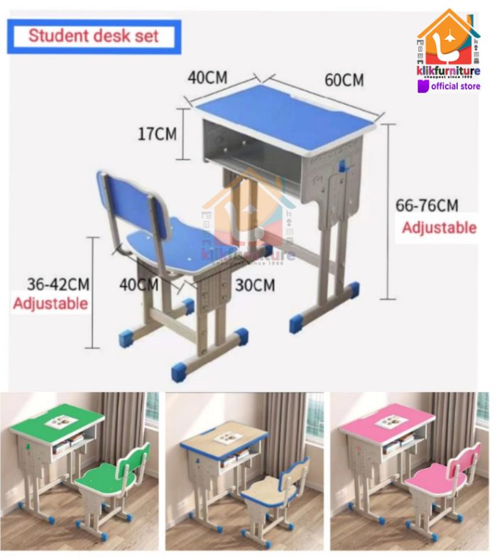 meja kursi sekolah study desk