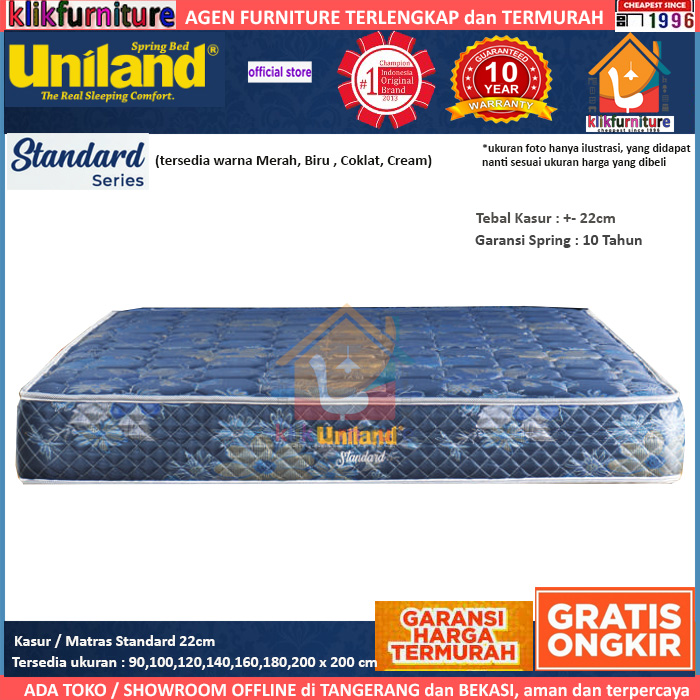 Kasur / Matras Standard 22cm Uniland Springbed