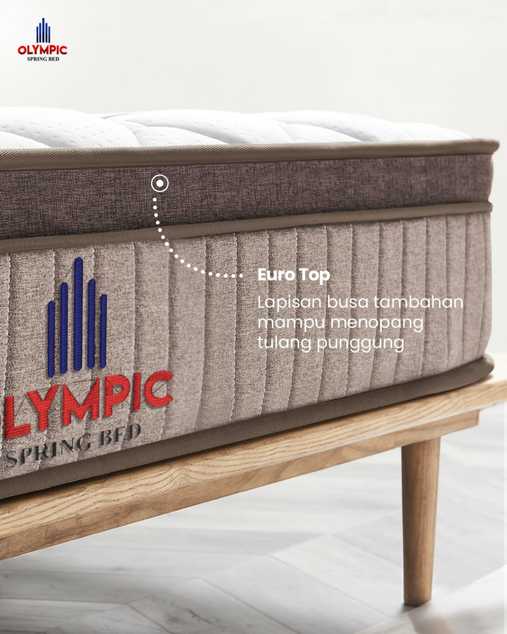 Kasur Olympic Spring Bed Box / In Box Springbed POCKET SPRING 160