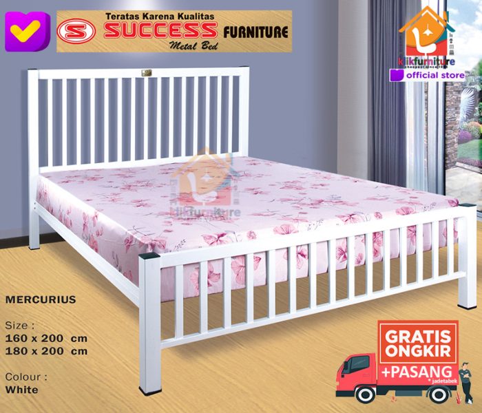 Ranjang Besi / Divan / Tempat Tidur Besi Success MERCURIUS